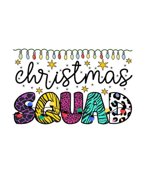 Premium Vector Merry Christmas T Shirt Design Christmas Squad