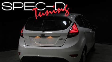 SPECDTUNING INSTALLATION VIDEO 2011 2013 FORD FIESTA HATCHBACK LED