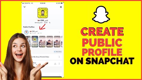 How To Create Public Profile On Snapchat 2022 Snapchat Public Profile Youtube