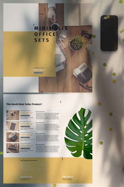 Yellow Social Media Marketing Layouts on Behance