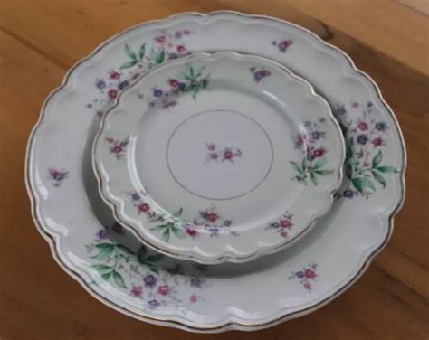 Lot D Assiettes Anciennes En Porcelaine De Limoges Eur Picclick Fr