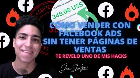 Vende más con Facebook ADS sin tener Páginas de Ventas Método Revelado