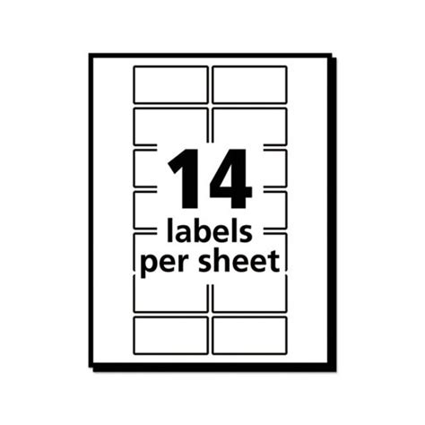 Avery Removable Multi-Use Labels - AVE05430 - Shoplet.com 