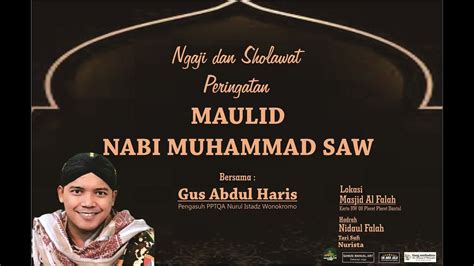 Live Kerto Bersholawat Peringatan Maulid Nabi Muhammad Masjid Al Falah