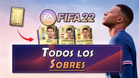 FIFA 22 Recompensas De Sobres Probabilidades Y Precios FUT 22