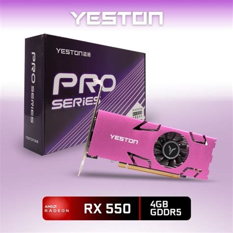 Jual VGA CARD VGA AMD YESTON RX 550 4GB 4HDMI GDDR5 128 BIT Shopee