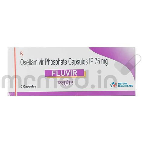 Buy Fluvir 75mg Capsule Online Uses Price Dosage Instructions Side