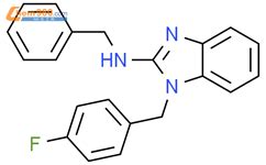 N benzyl 1 4 fluorophenyl methyl benzimidazol 2 amine 225117 51 1 深圳爱