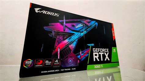 Gigabyte Aorus GeForce RTX 3060 Ti Elite 8G (Rev 2.0) Unboxing - YouTube