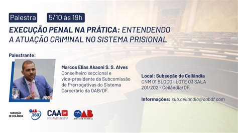 Execu O Penal Na Pr Tica Entendendo A Atua O Criminal No Sistema