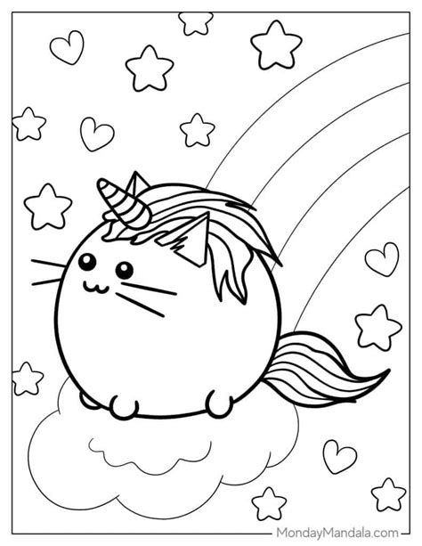 Rainbow Unicorn Pictures To Colour - Infoupdate.org