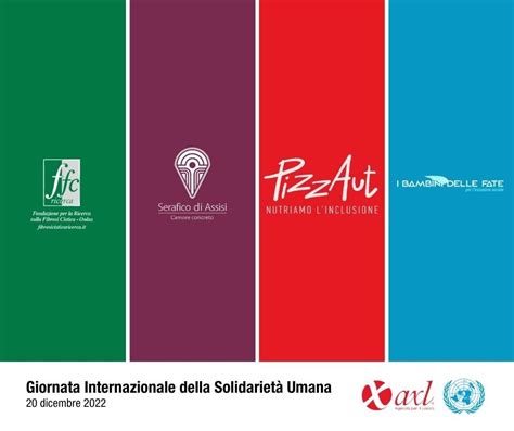 Giornata Internazionale Della Solidariet Umana Axl Spa