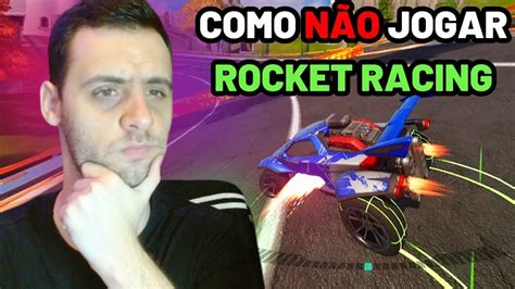 Jogando Fortnite Pela Primeira Vez No Modo Rocket Racing Youtube