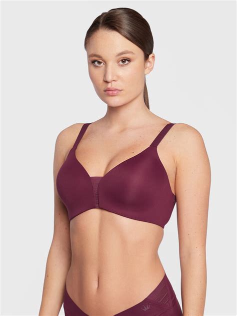 Triumph Reggiseno Senza Ferretto Flex Smart 10213788 Viola Modivo It