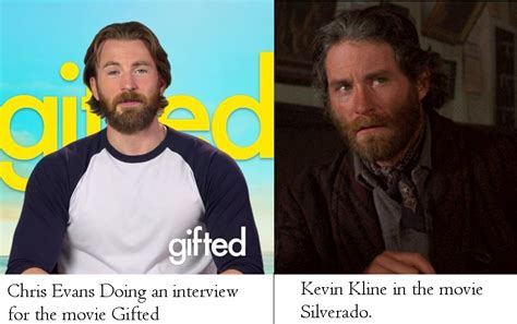 It's a LookaLike Contest!! Chris Evans And Kevin Kline! | Kevin kline ...