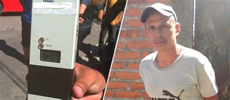 Detienen a conductor que provocó un choque y manejaba con 629 grados de