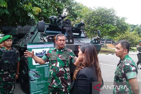 Ksad Jenderal Maruli Serahkan Panser Anoa Untuk Kodam I Bukit Barisan