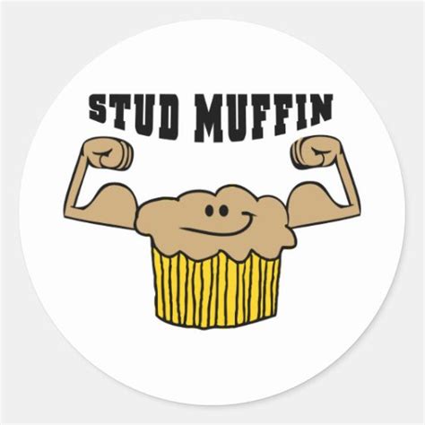 Stud Muffin Sticker Zazzle