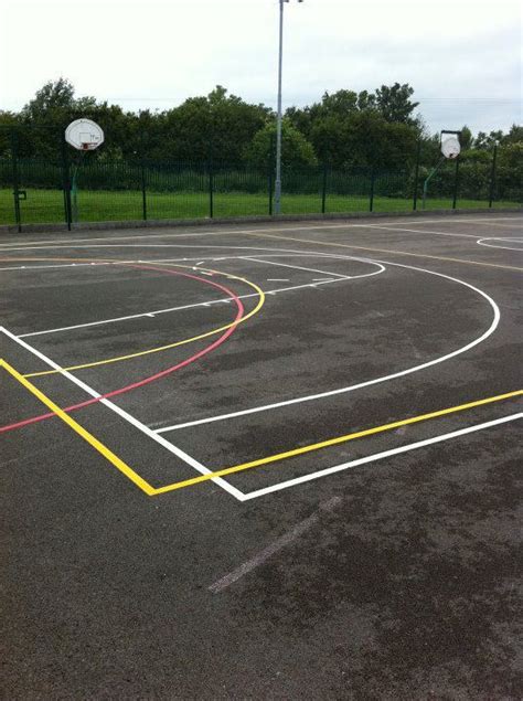 Sports Court Markings | Conway Contractors Derby | East Midlands