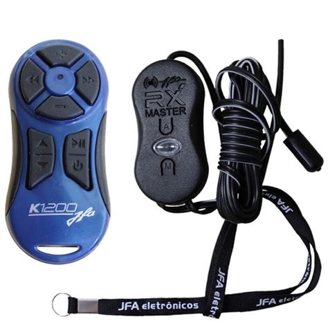 Controle Remoto Universal Longa Distância Jfa K1200 AZUL Shopee Brasil