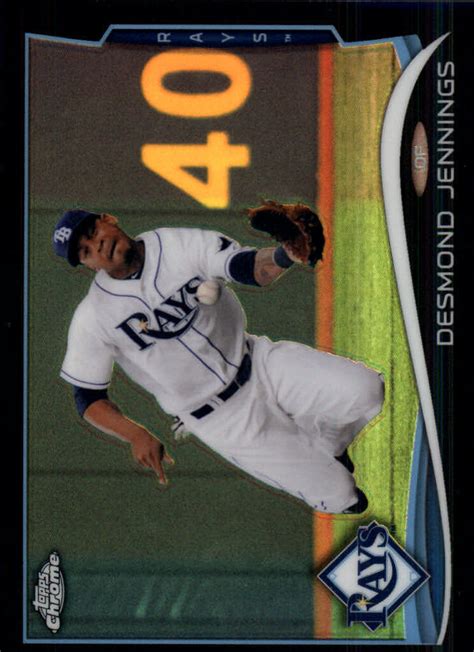 2014 Topps Chrome Black Refractors 131 Desmond Jennings 100 EBay