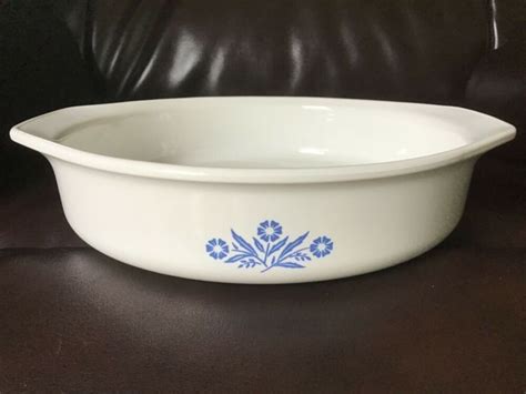 Corning Ware Cornflower Blue Round Cake Pan Dish P Casserole