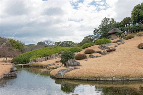 Okayama Japón Jardín Korakuen en Okayama Japón Korakuen fue