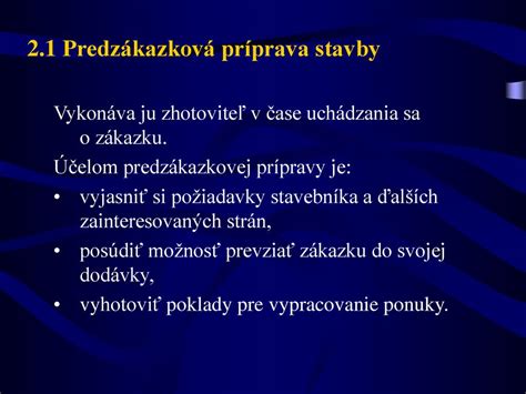 Stavebno-technologické projektovanie Postup STP doc. Ing - ppt stáhnout