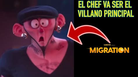 EL CHEF DE LA PELÍCULA MIGRATION PATOS VA SER EL VILLANO EXPLICACIÓN