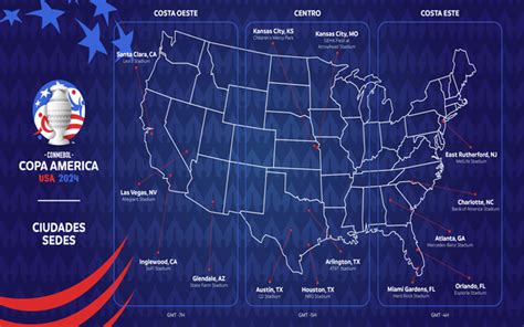 Presentan Sedes Para La Copa Am Rica En Estados Unidos Cr Nica