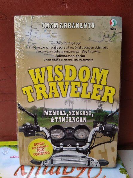 Jual Original Buku Wisdom Traveler Mental Sensasi Tantangan Bonus