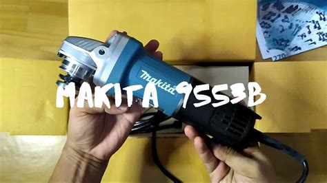 Mesin Gerinda Tangan Listrik Angle Grinder 4 Makita 9553b Youtube