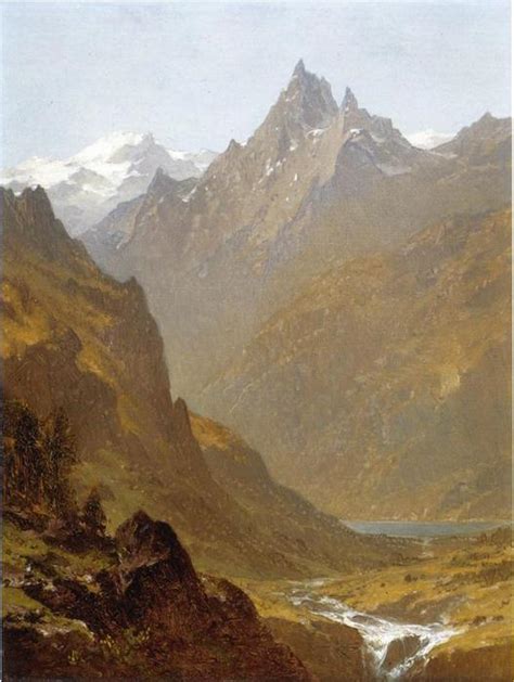 Reproducciones De Pinturas Escena Suiza 1856 De Sanford Robinson