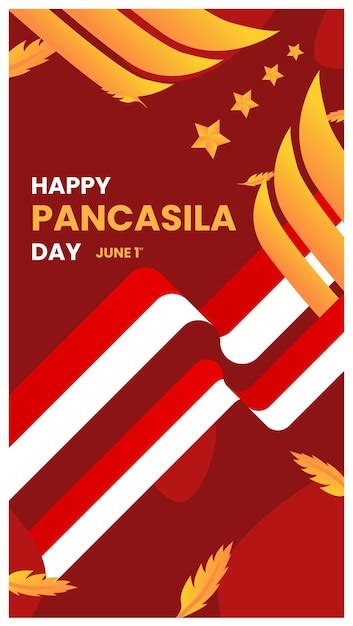 Premium Vector Pancasila Day Story Post