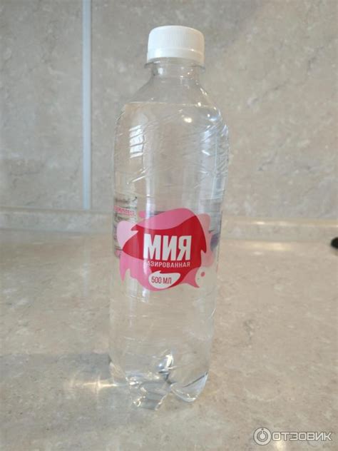 Отзыв о Вода питьевая газированная Чистая вода "МИЯ" | Вкусная ...