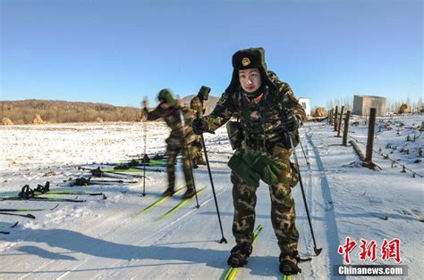 武警吉林省总队机动支队开展冬季野营拉练 新闻中心 温州网