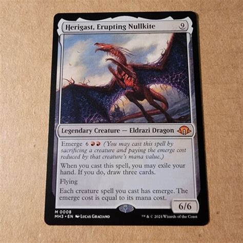 Mtg Herigast Erupting Nullkite Modern Horizons 3 In Hand Ebay