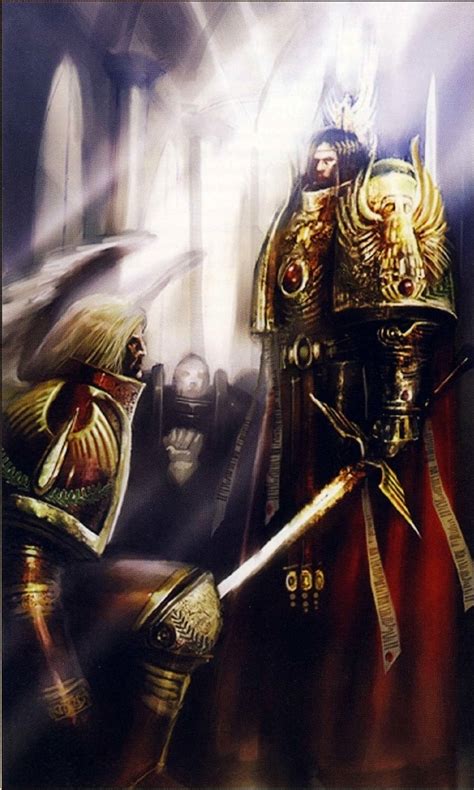 Sanguinius The God Emperor Of Mankind Image Space Marines Fan Group