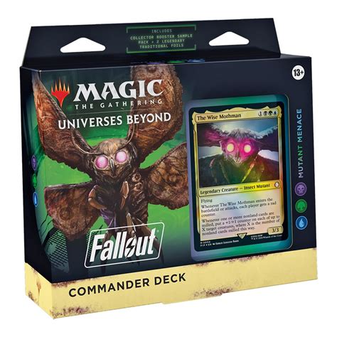 Mondi Altrove Fallout Mutant Menace Commander Deck Universes Beyond