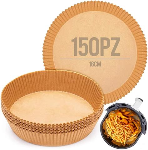 081 Store Carta Forno Per Friggitrice Ad Aria 150 Pz Diametro 16cm