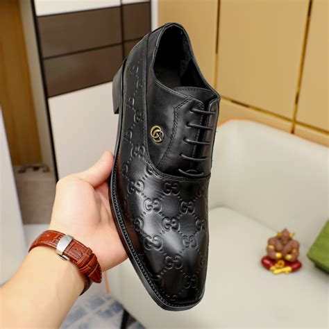 Gucci men's business dress leather shoes, Men's Fashion, Footwear ...