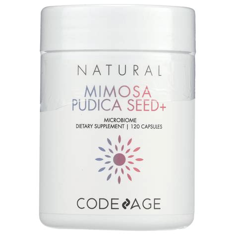 Codeage Mimosa Pudica Seed Organic Mimosa Pudica Capsules Black