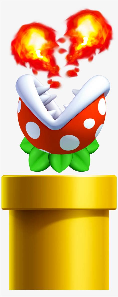 Jumping Piranha Plant Smwu - Mario Fire Piranha Plant Transparent PNG ...