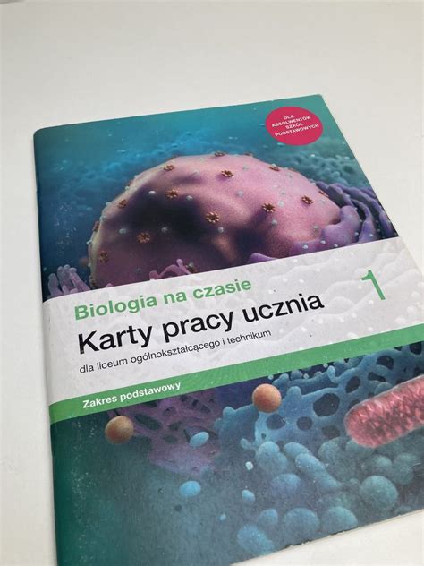 Uzupe Nione Karty Pracy Ucznia Biologia Na Czasie Z Otoria Olx Pl