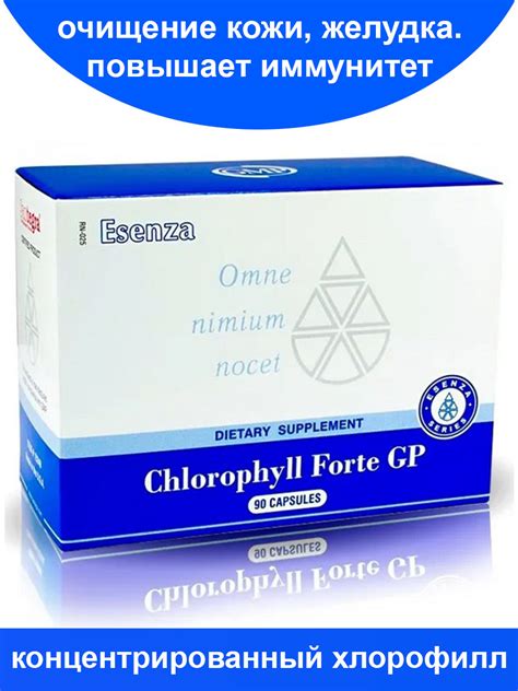 Chlorophyll Forte Santegra. Хлорофилл - 50 мг, 90 капсул. Хлорофилл ...