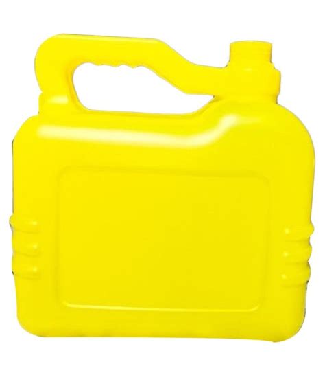 Yellow Plastic Edible Oil Can Capacity Litre At Rs Piece In