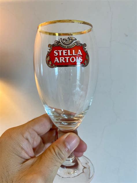 Pair Of Stella Artois Original Beer Glass Chalice Cl Cl And Cl