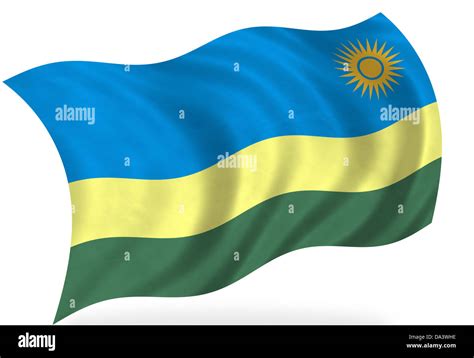 Rwanda National Flag Hi Res Stock Photography And Images Alamy