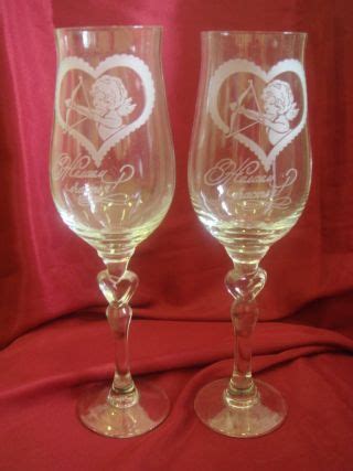 Гравировка на фужерах | ПромМаркер