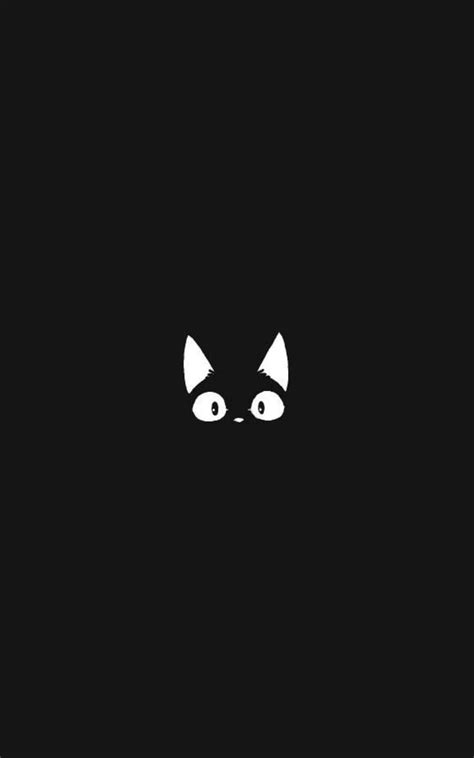 Download Jiji the Charming Black Cat Wallpaper | Wallpapers.com